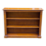 Vintage 19th Century Solid Oak Bookshelf