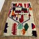 Handmade pure wool Moroccan rug 3x2 m