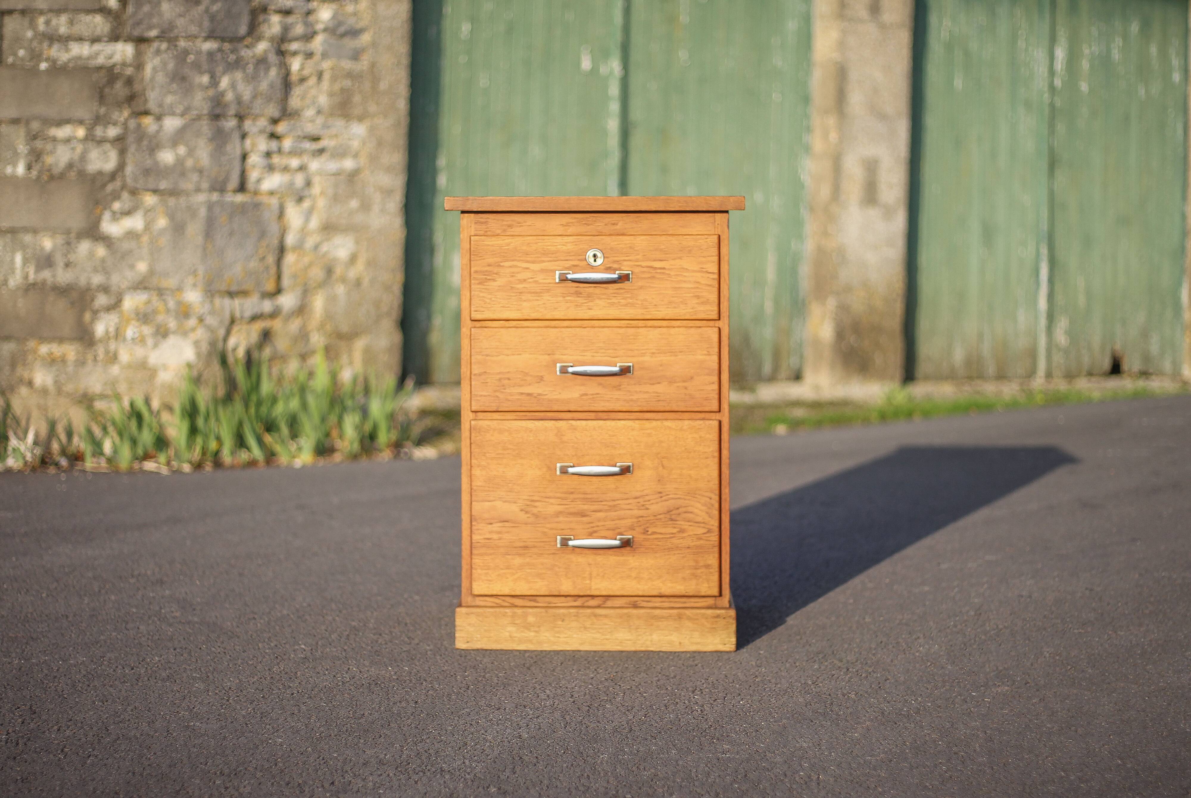 Vintage drawer unit, wooden furniture, storage unit, office furniture, decoration