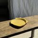 Yellow fish-shaped dish L38