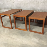 Pull out tables by Kai Kristiansen, 1960s