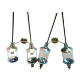 Large pair of 50 wall light Lunel, thrush model