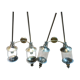 Large pair of 50 wall light Lunel, thrush model