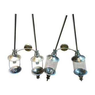 Large pair of 50 wall light Lunel, thrush model