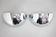 1930s pair of bauhaus chrome plated wall lamps/scones, czechoslovakia