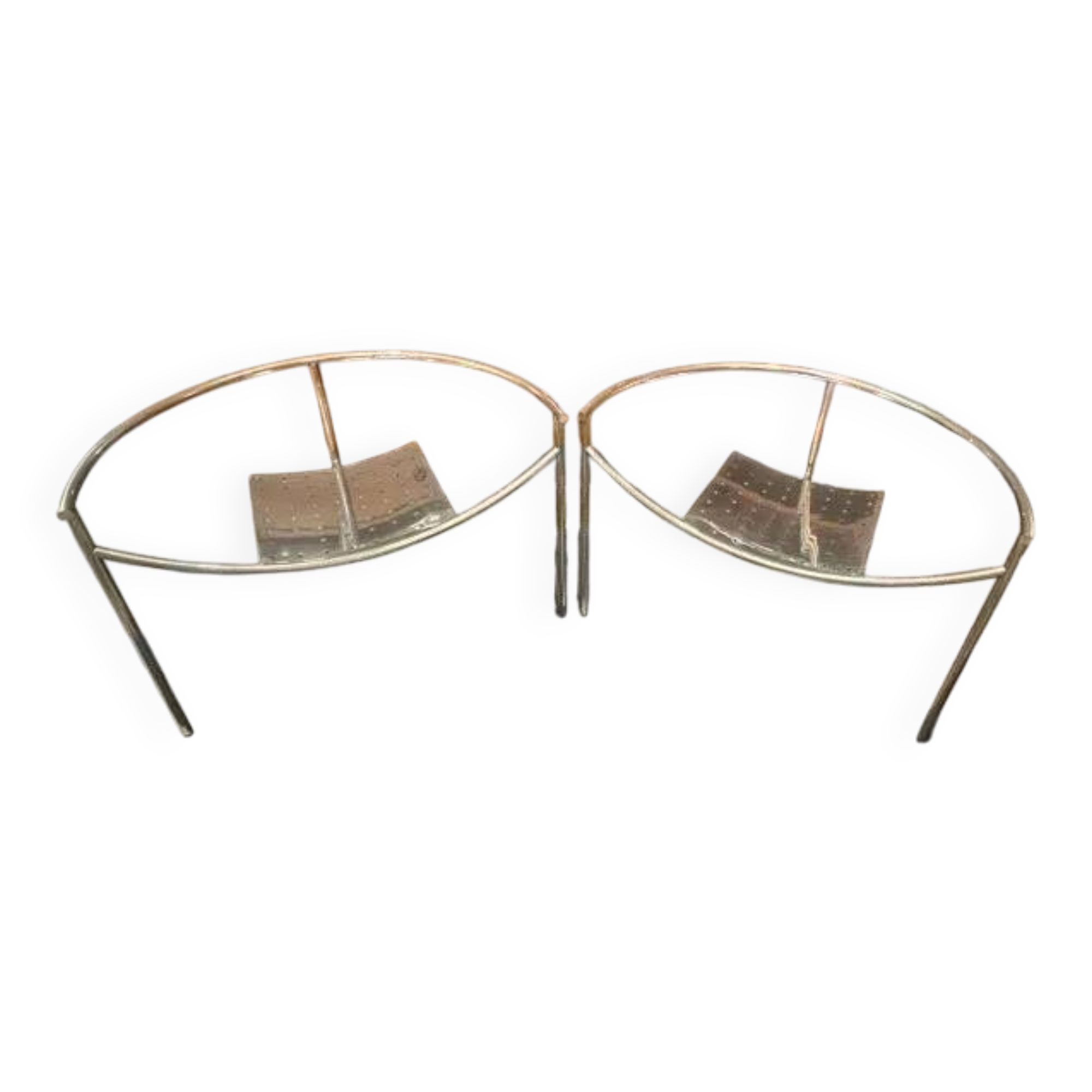 2 Dr Sonderbar armchairs by Starck