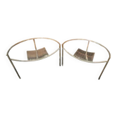 2 Dr Sonderbar armchairs by Starck