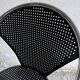 Set of 2 metal chairs with perforated design (1980s)