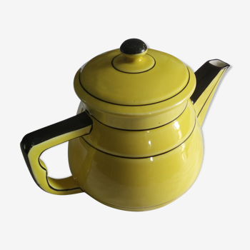 Elegant vintage ceramic teapot