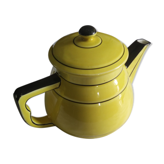 Elegant vintage ceramic teapot