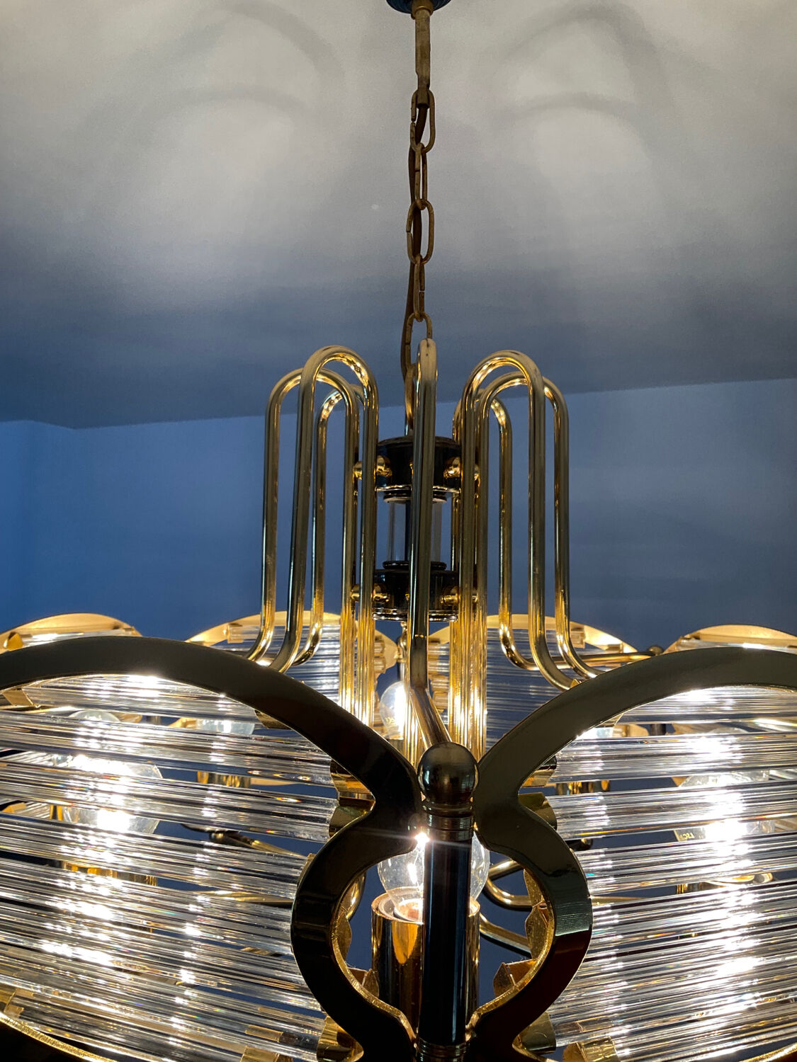 Vintage Bakalowits & Söhne chandelier from the 70s