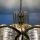 Vintage Bakalowits & Söhne chandelier from the 70s