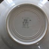 Deep plate KG Lunéville bluebell model