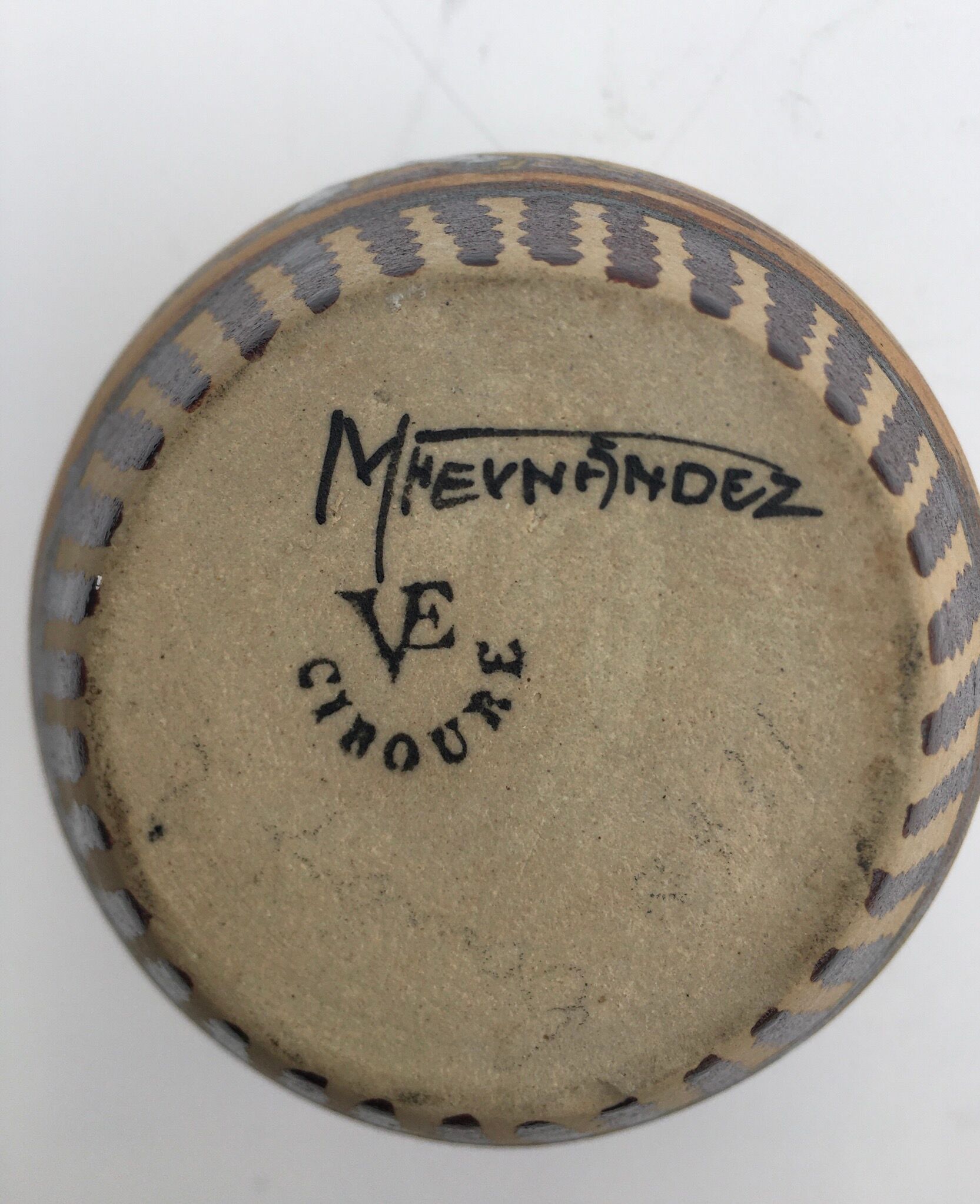 Ciboure Etienne Vilotte sandstone vase