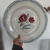 2 large Digoin Sarreguemines Alesia serving dishes