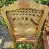 lot 4 chaises style régence