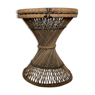Rattan diabolo stool