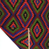 Anatolian handmade kilim rug 316 cm x 183 cm