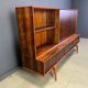 Oswald Vermaercke Paola rosewood highboard for V-Form Belgium 1959
