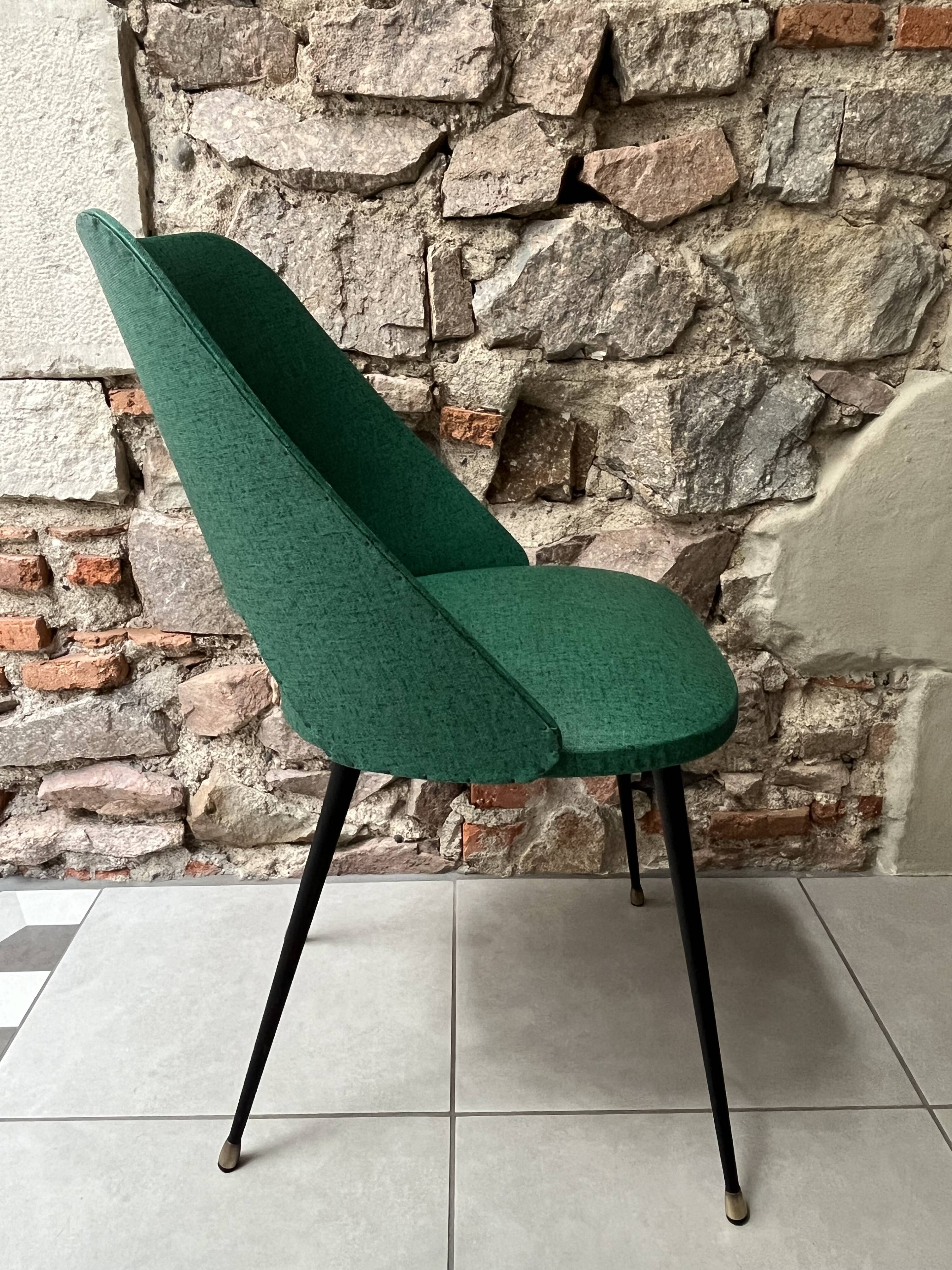 Green skay cocktail chair from the 60s