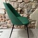 Green skay cocktail chair from the 60s