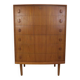 Commode en teck par Henning Kjærnulf, années 1960
