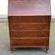 Secrétaire Chippendale en bois du XIXème