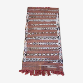 Tapis kilim berbere tissé main 151x82cm