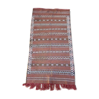 Tapis kilim berbere tissé main 151x82cm