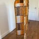 Rattan screen vintage bamboo fabric 1960 1970