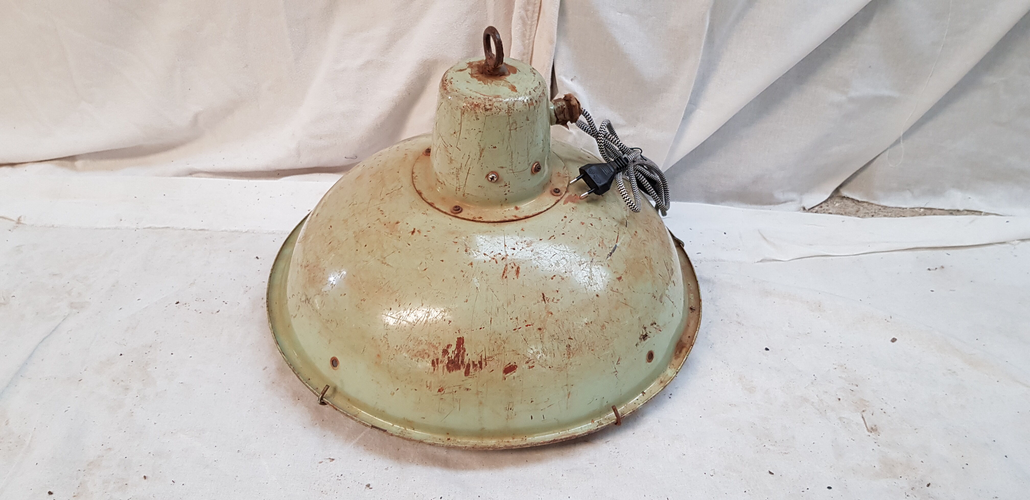 Old industrial lamp