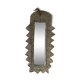 Brutalized ceramic mirror