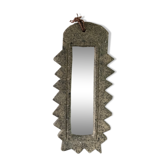 Brutalized ceramic mirror