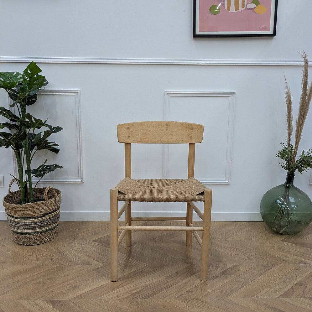 Vintage Scandinavian chair model J39 Folkestol