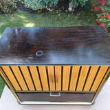 Mid-Century roller shutter cabinet, 1960s / 1970s