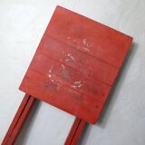 old folding wooden side table