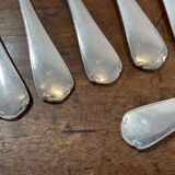 Série de 12 fourchettes en métal argenté christofle