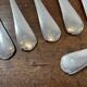 Set of 12 silver-plated metal forks christofle