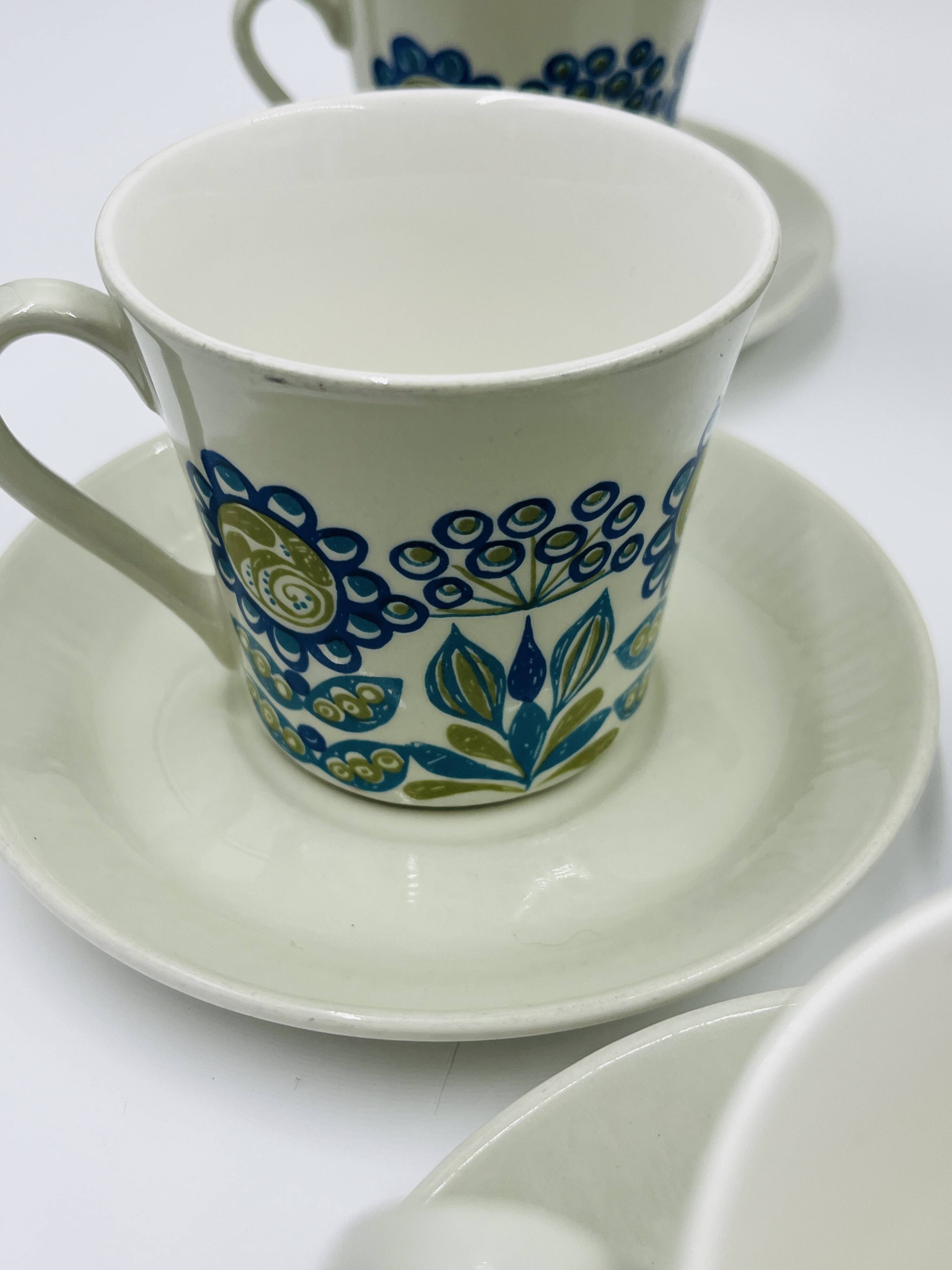 Scandinavian coffee service Tor Viking by Figgjo Flint