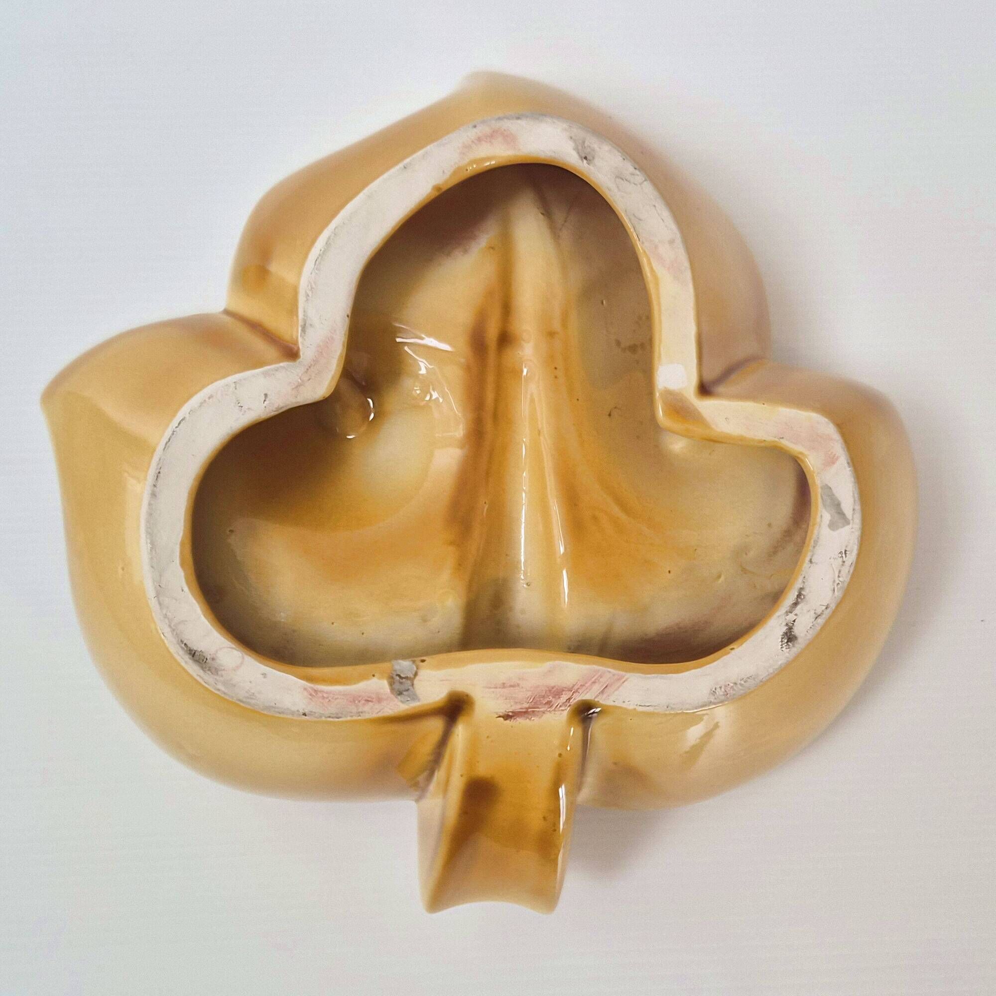 Vintage 1960s leaf tray