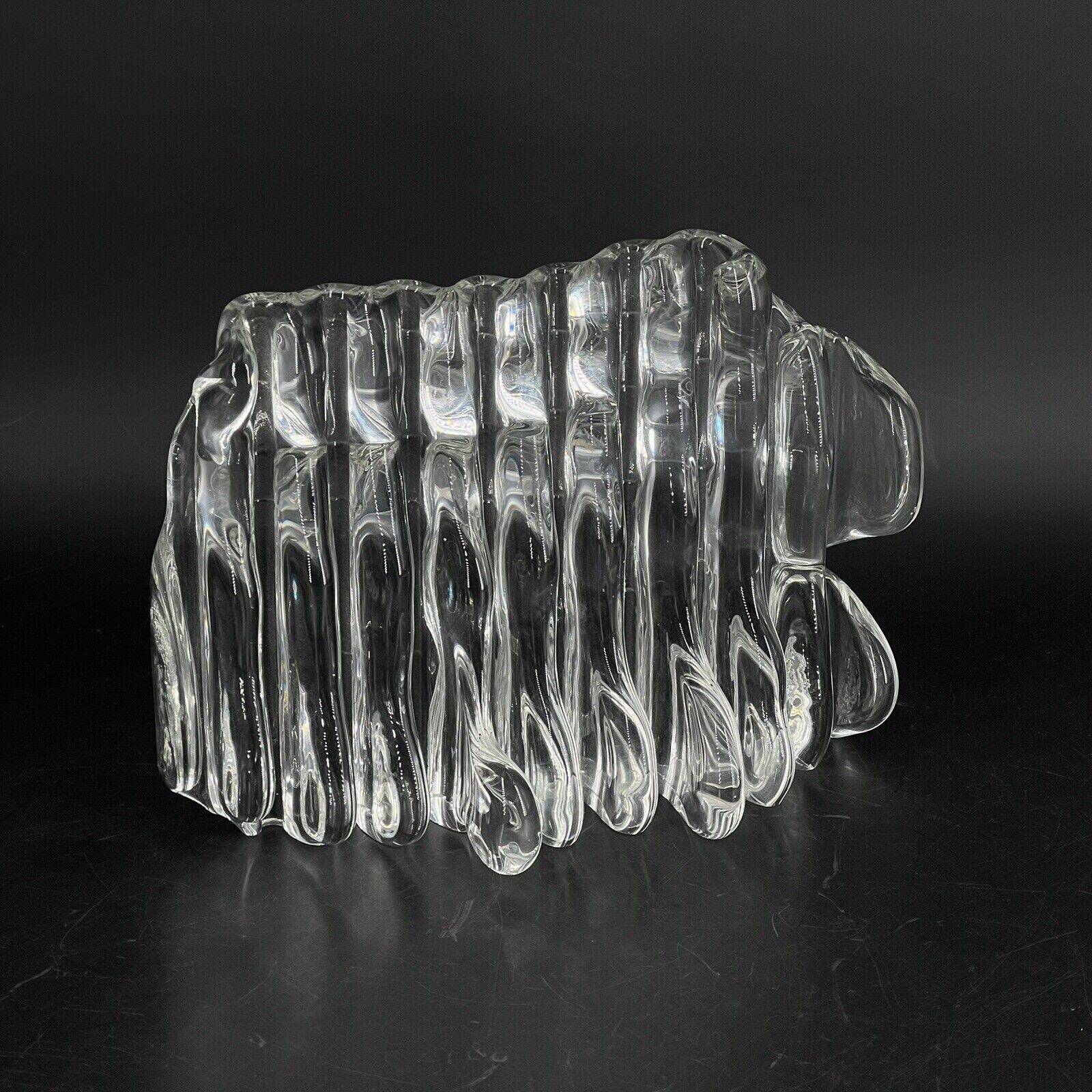 Sculpture en verre de Murano Barovier & Toso - Élément musical - Design italien des années 70