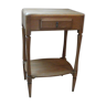 Side table in natural wood hetre