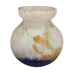 Vase boule en pâte de
