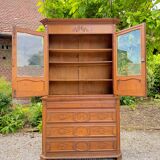 Impressive Castle Commode Forming Showcase From Louis XIV XVIII Eme Century