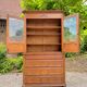 Impressive Castle Commode Forming Showcase From Louis XIV XVIII Eme Century