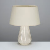 Cracked Ceramic Art Deco Lamp circa 1930