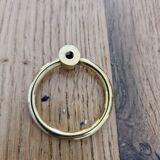 Polished brass bail rings