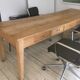 Farm table, 10 drawers