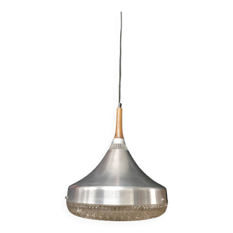 Modernist ceiling lamp suspension of the 60s