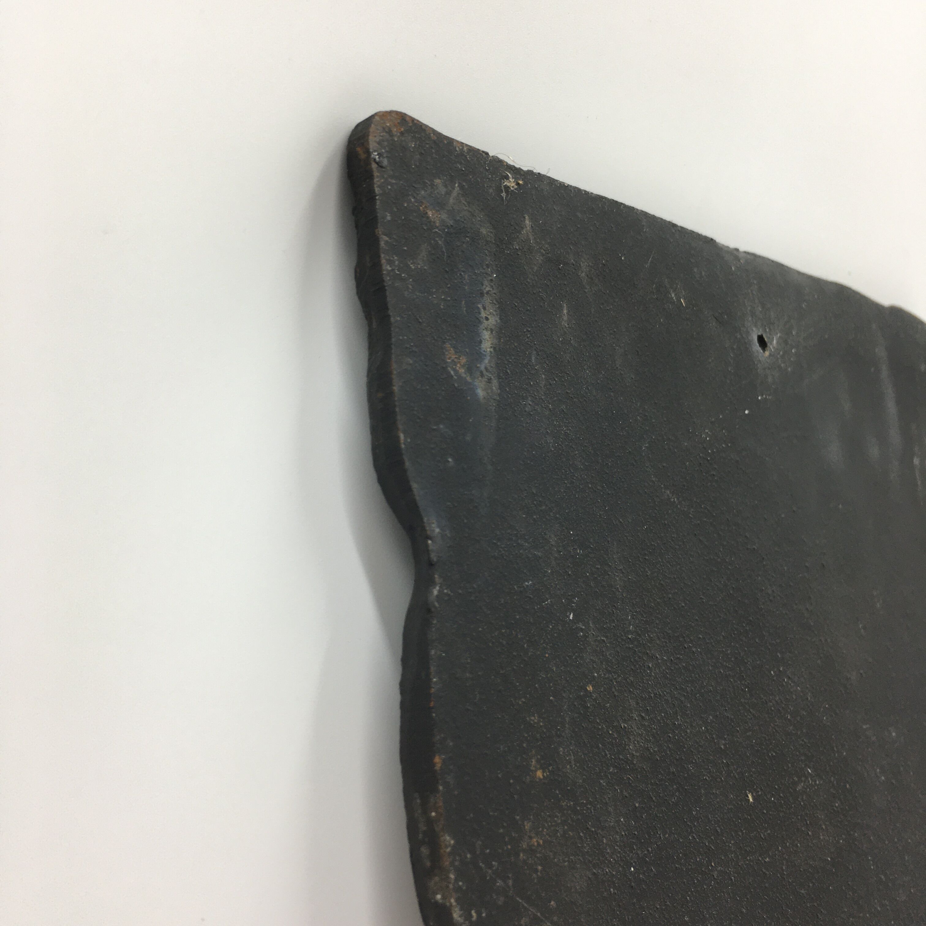 Cast iron chimney plate